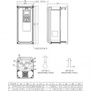 Falownik VFD075FP4EA-52 VFD-CFP2000 Delta Electronics 3-fazowy o mocy 7,5 kW